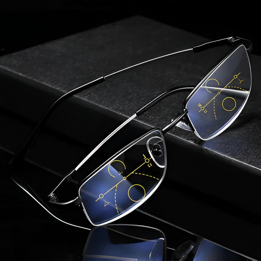Progressive Sunglasses with Intelligent Lens Technology