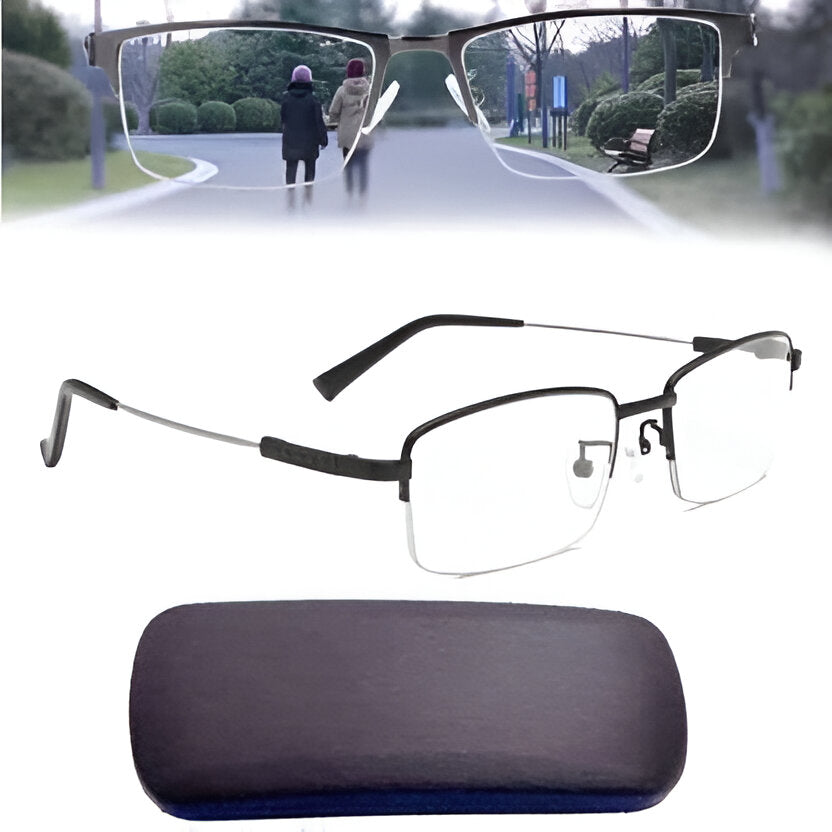 Progressive Sunglasses with Intelligent Lens Technology