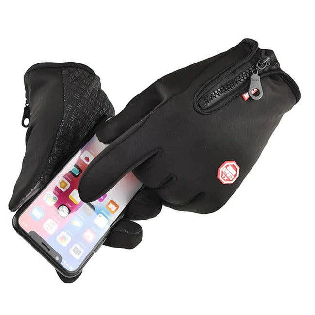 Unisex Touch Screen Winter Gloves, Thermal Insulated Design