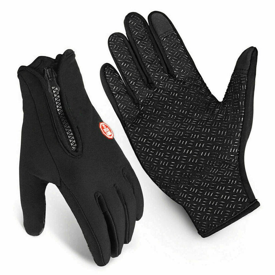 Unisex Touch Screen Winter Gloves, Thermal Insulated Design