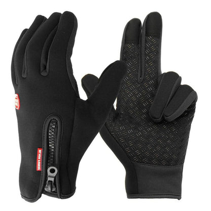 Unisex Touch Screen Winter Gloves, Thermal Insulated Design