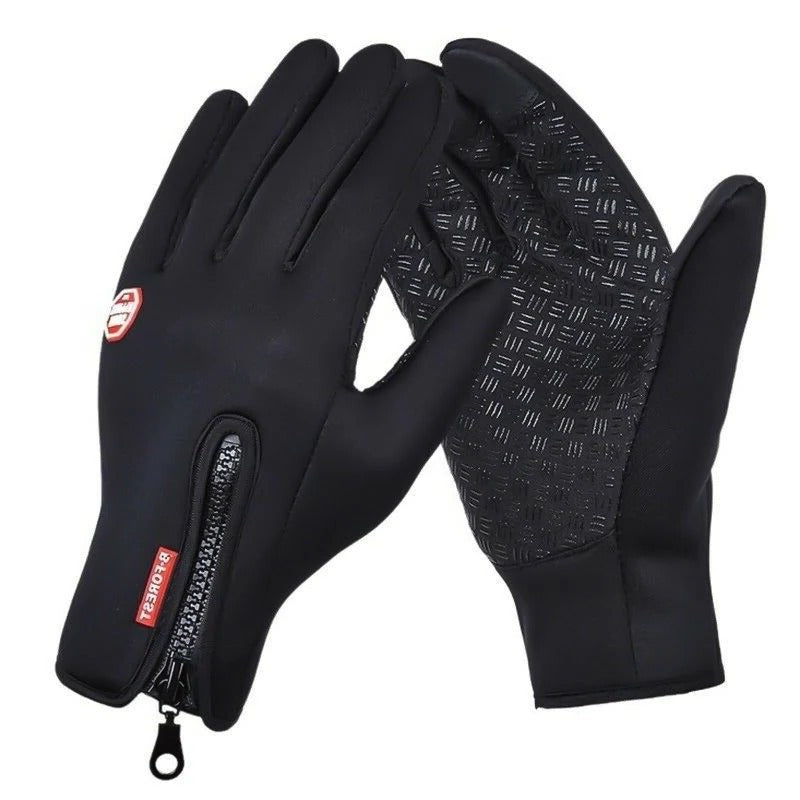 Unisex Touch Screen Winter Gloves, Thermal Insulated Design