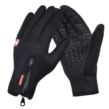 Unisex Touch Screen Winter Gloves, Thermal Insulated Design