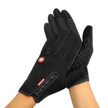 Unisex Touch Screen Winter Gloves, Thermal Insulated Design
