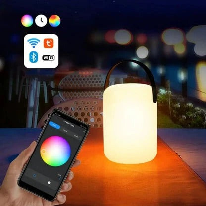 Cordless LED Table Lamp, Waterproof Design