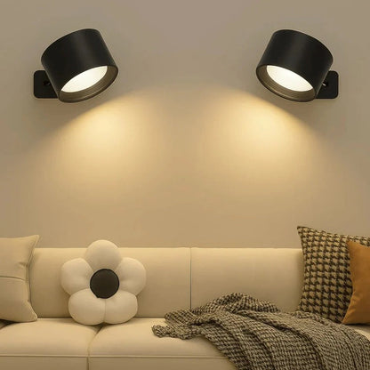 Rechargeable Wall Light with 360-Degree Rotation