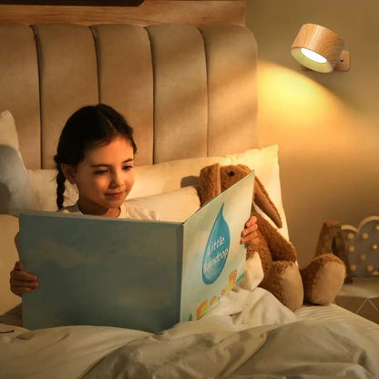 Rechargeable Wall Light with 360-Degree Rotation