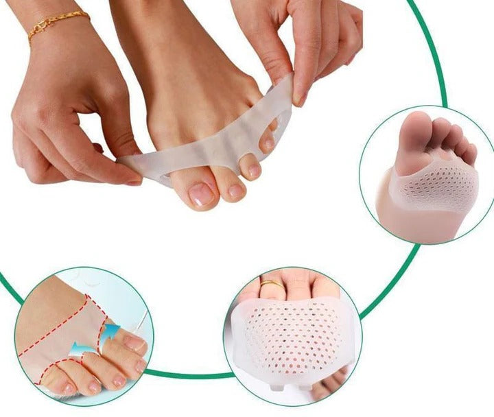 Metatarsal Cushion Pads for Forefoot Support, Set of 2