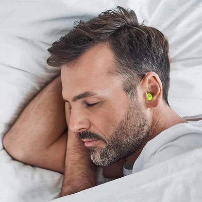 Comfort Fit Sleeping Ear Plugs for Noise Reduction and Snoring Prevention