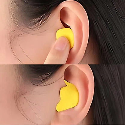 Comfort Fit Sleeping Ear Plugs for Noise Reduction and Snoring Prevention