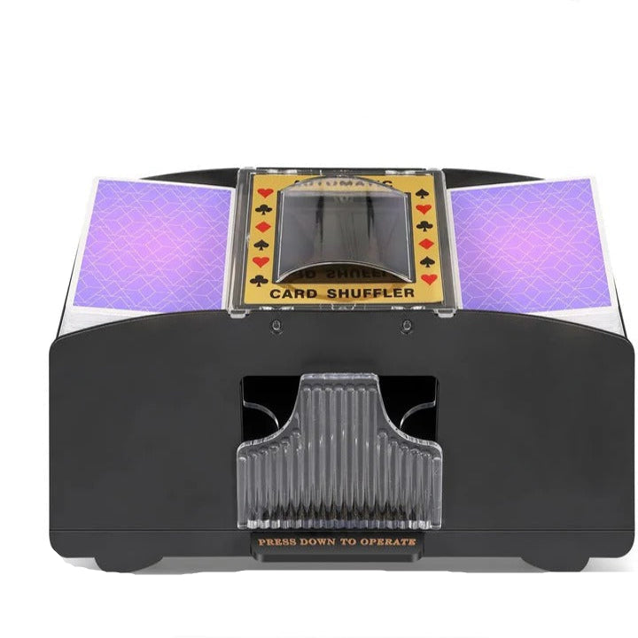 Electric Automatic Card Shuffler for Playing Cards, Easy to Use