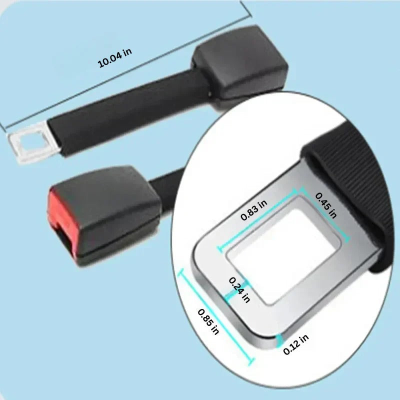 Adjustable Seat Belt Extender for Comfort and Extended Reach