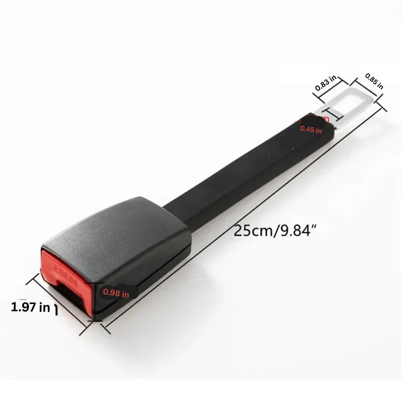 Adjustable Seat Belt Extender for Comfort and Extended Reach