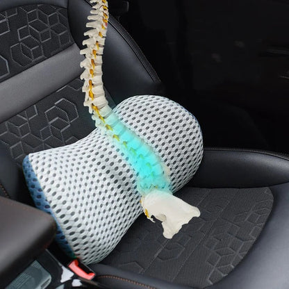 Ergonomic Lumbar Support Cushion for Office Chair, Car Seat