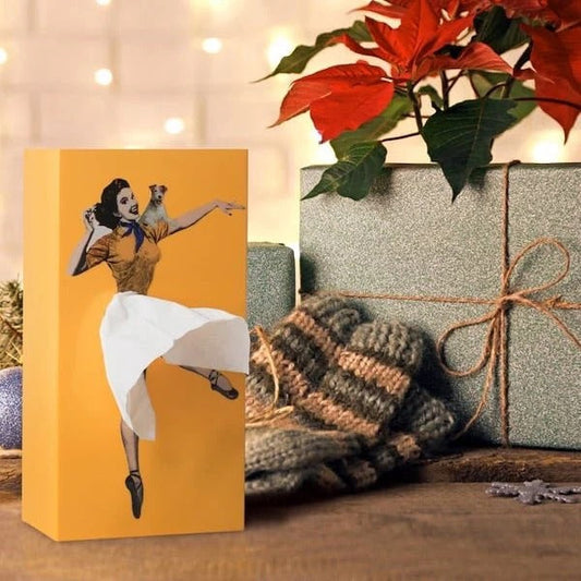 Flying Skirt Tissue Holder for Living Room and Office Decor