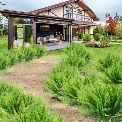 Artificial Boston Fern for Porch and Balcony Decoration