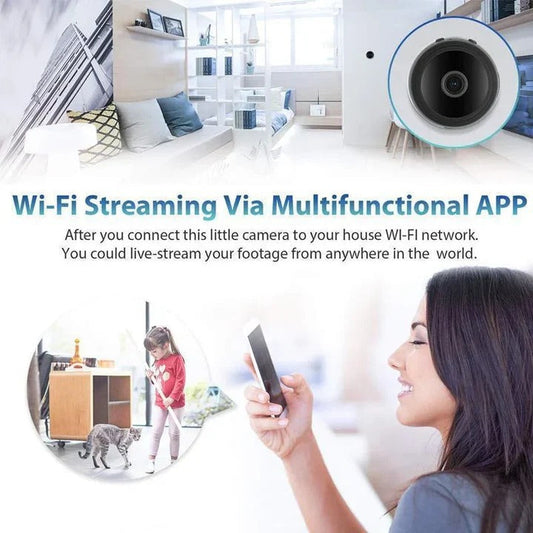 Mini Magnetic WiFi Camera, High Definition 1080p Video Recording