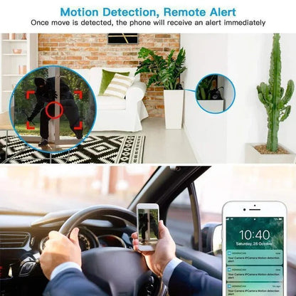 Mini Magnetic WiFi Camera, High Definition 1080p Video Recording
