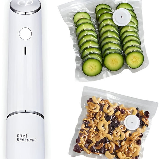 Mini Food Vacuum Sealer with Powerful Suction and Simple Operation