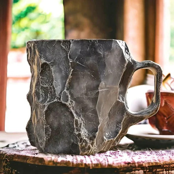 Heat Resistant Mineral Crystal Mugs for Coffee and Tea, Stylish Design