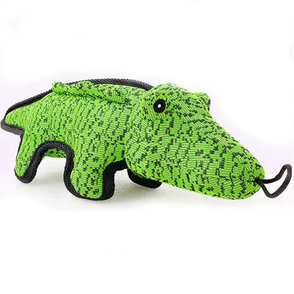 Interactive Bear or Crocodile Dog Toy