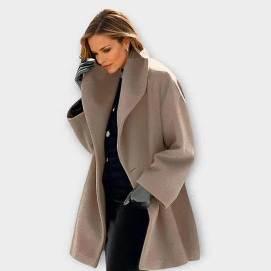 Luxurious Windproof Wool Coat