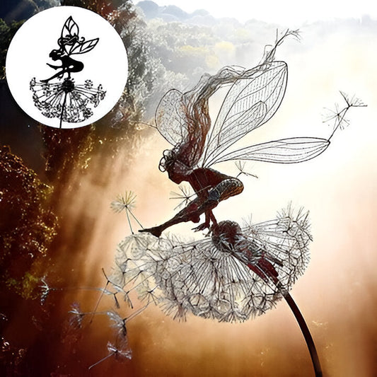 Steel Fairy Garden Sculptures