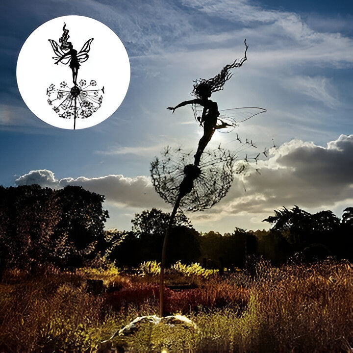 Steel Fairy Garden Sculptures