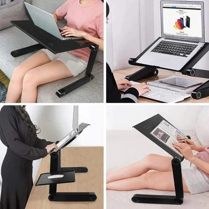 Laptop Stand for Desk, Adjustable Height and Ergonomic Design