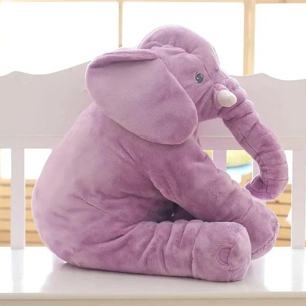 Baby Elephant Cuddle Pillow, Soft Plush Toy for Infants and Toddlers