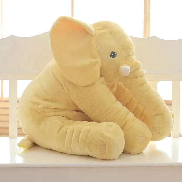 Baby Elephant Cuddle Pillow, Soft Plush Toy for Infants and Toddlers