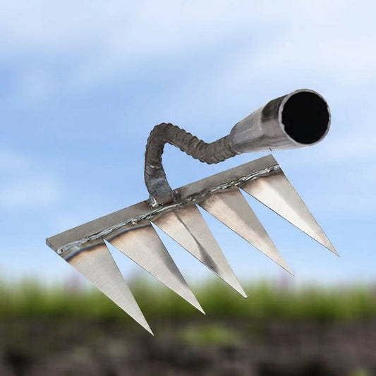 Carbon Steel Garden Weeding Rake, Hand Tool for Efficient Weeding