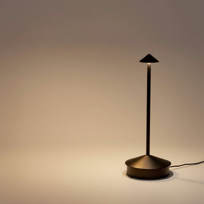 Cordless LED Desk Lamp with Touch Control and Dimmable Light Settings