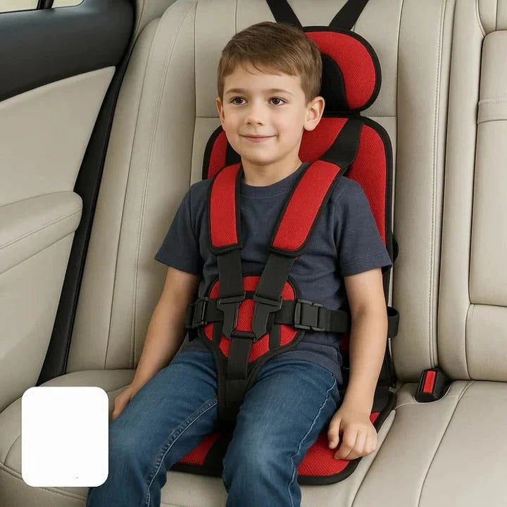 Portable Child Travel Seat with Safety Harness for Vehicle Use