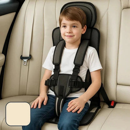 Portable Child Travel Seat with Safety Harness for Vehicle Use