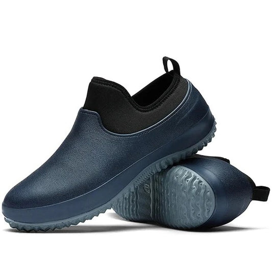 Pair of Waterproof Slip On Work Shoes