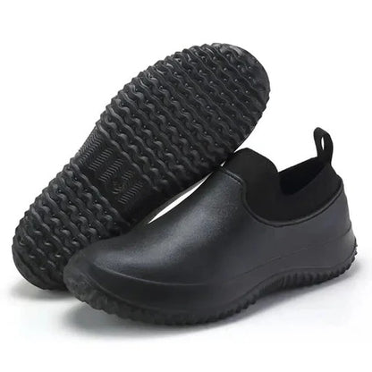 Pair of Waterproof Slip On Work Shoes