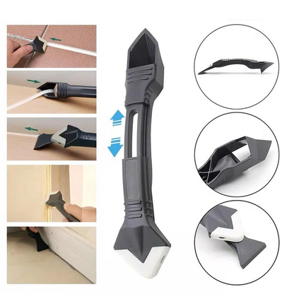 3-in-1 Caulk Remover Tool for Silicone Caulking