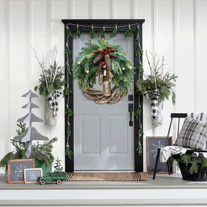 Farmhouse Christmas Wreath