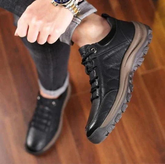 Pair of Supportive Leather Shoes