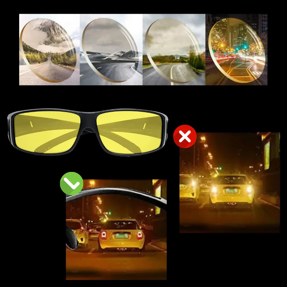 Night Driving Clarity Glasses for Enhanced Vision