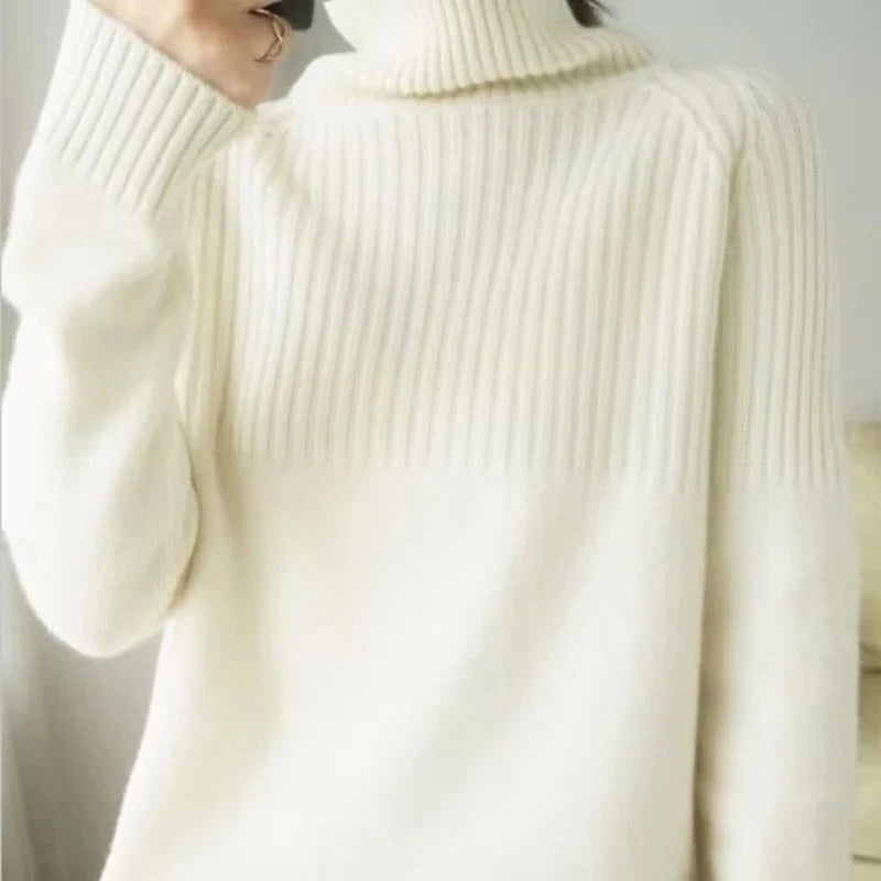 Cashmere Turtleneck Sweater for Women