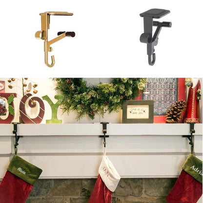 Garland and Stocking Holder with Extension Rod