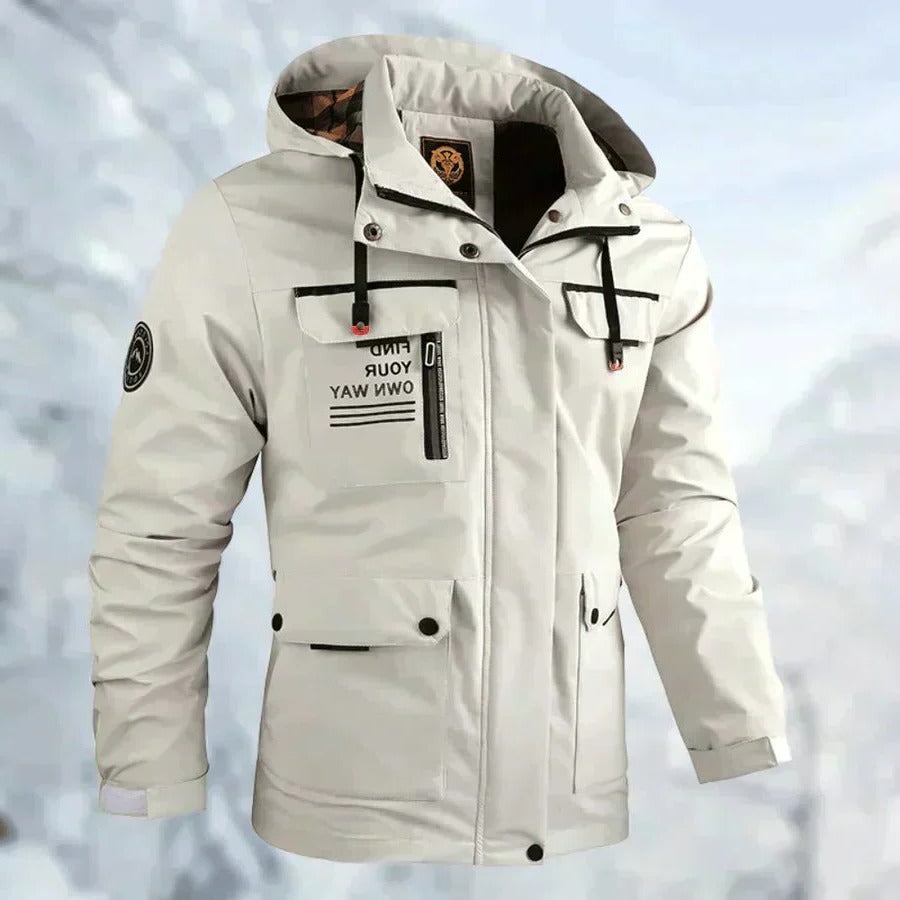 Windproof and Waterproof Outdoor Jacket for Men