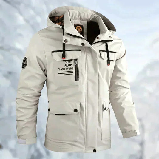 Windproof and Waterproof Outdoor Jacket for Men