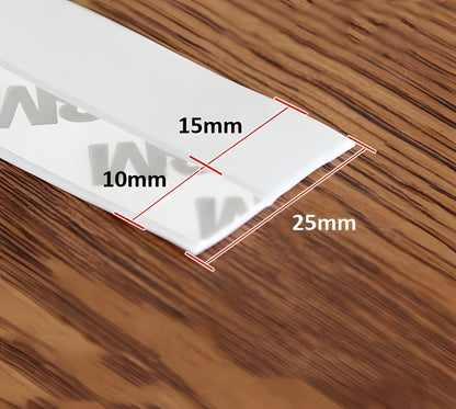 Self-Adhesive Door Seal for Draft and Noise Reduction