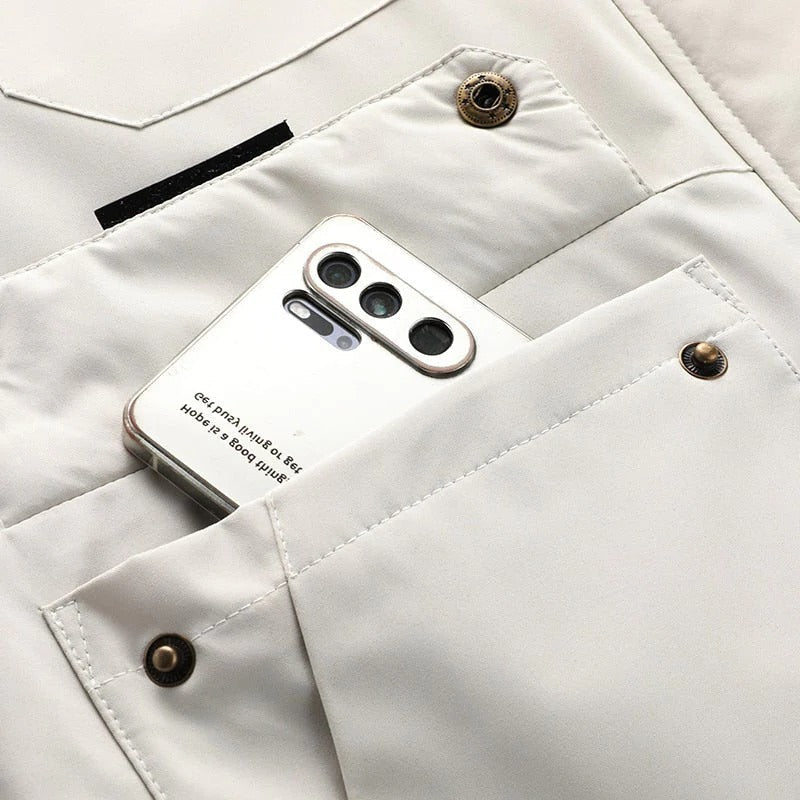 Windproof and Waterproof Outdoor Jacket for Men