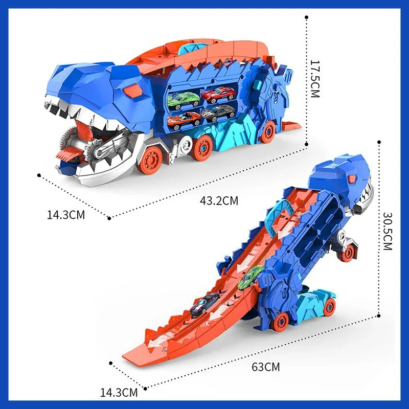 Dinosaur Car Play Truck with Interactive Features