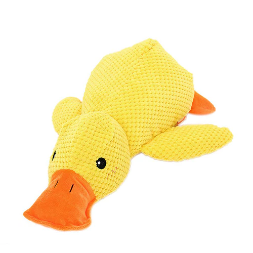 Calming Duck Dog Toy for Stress Relief and Comfort