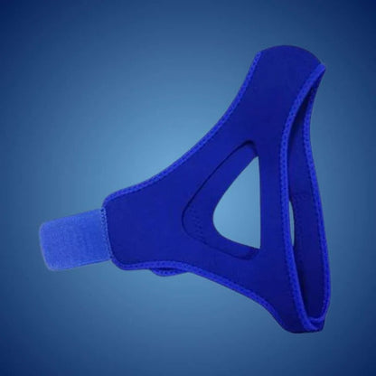 Full Head Chin Strap for Snoring and Sleep Apnea Support, Comfortable Night Use